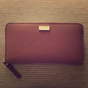 Kate Spade Tan Leather Wallet